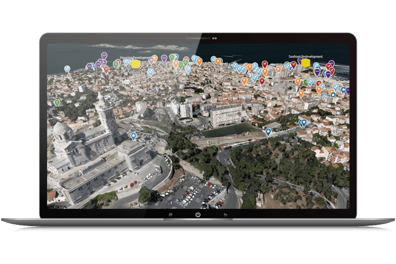 screenshot of Bentley OpenCities Planner